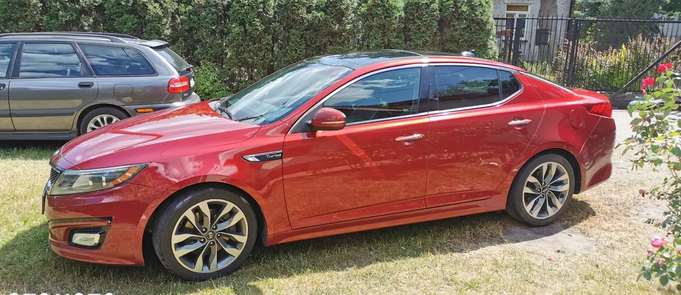 Kia Optima cena 54000 przebieg: 217300, rok produkcji 2014 z Otwock małe 232